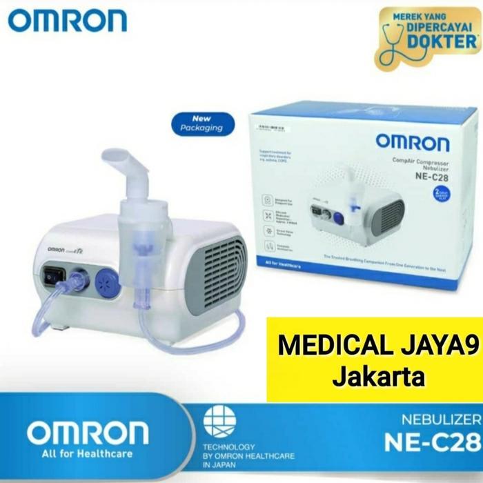 Promo OMRON NE-C28 ORI Nebulizer Alat Uap Solution Untuk Asma Batuk pilek Terlaris