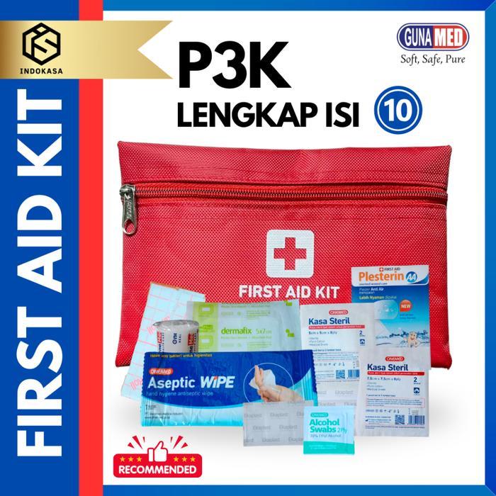 READY P3K LENGKAP + ISI / P3K POUCH / P3K / P3K