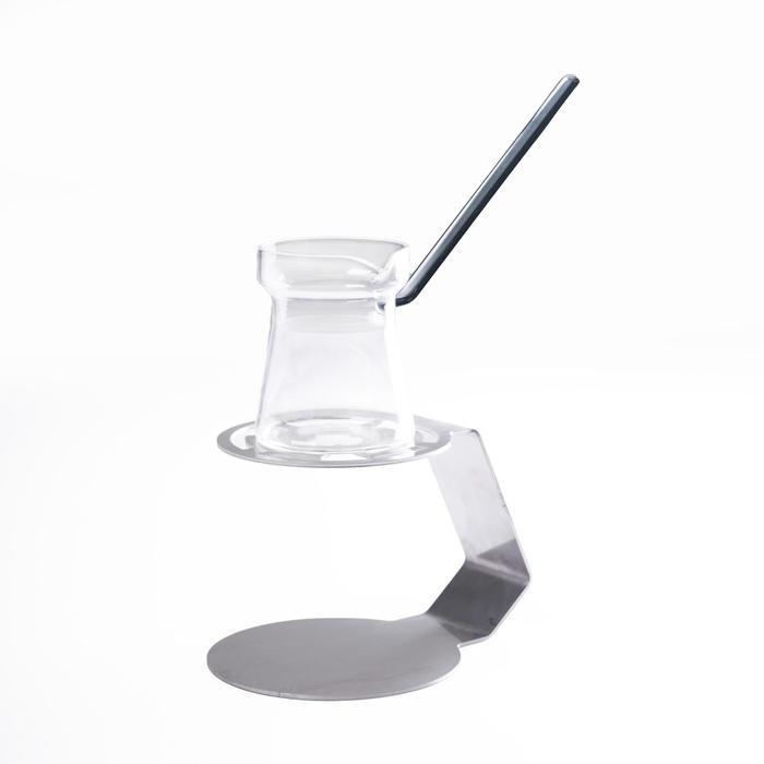 BUNDLING IBRIK WITH BURNER STAND TURKISH COFFEE CEZVE