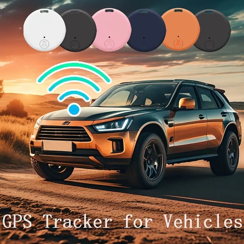 15 Pcs Smart Bluetooth GPS Tracker For Kids Bag Mini Round GPS Tracker Pets Locator Tracker Vehicle