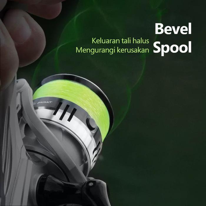 hamigreen Reel Pancing Reel Pancing Kuat Reel Spinning Joran Pancing 1000-7000 Fishing Reel