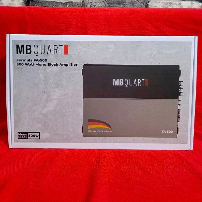 TERLARIS MONOBLOCK MB QUART FORMULA FA 500.1 - MONOBLOCK MB QUART