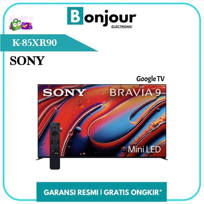 Mini LED TV Sony Bravia 9 K-85XR90 85 Inch Google TV Sony 85XR90 4K UHD HDR 85 Inci
