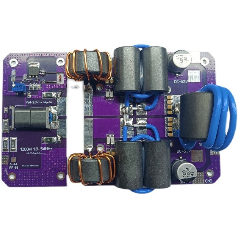 Shortwave HF Amplifier Kit 1200W MRFX1K80H Amplifier Board BLF188 Amplifier