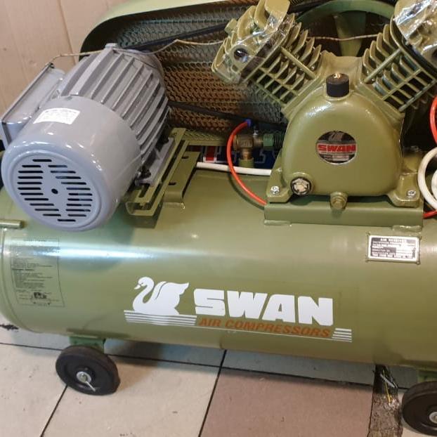 kompresor swan 1hp + elektromotor