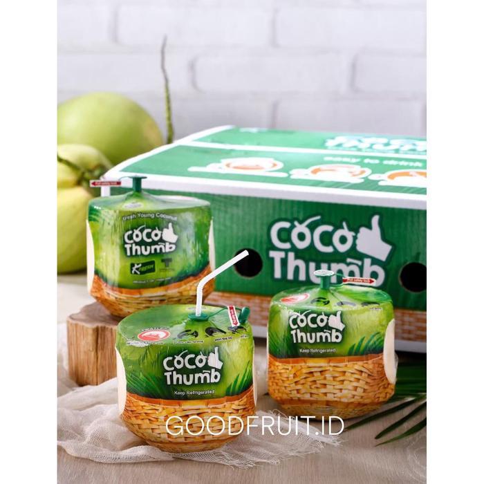 TERLARIS Coco Thumb - Kelapa Muda Thailand isi 12pcs