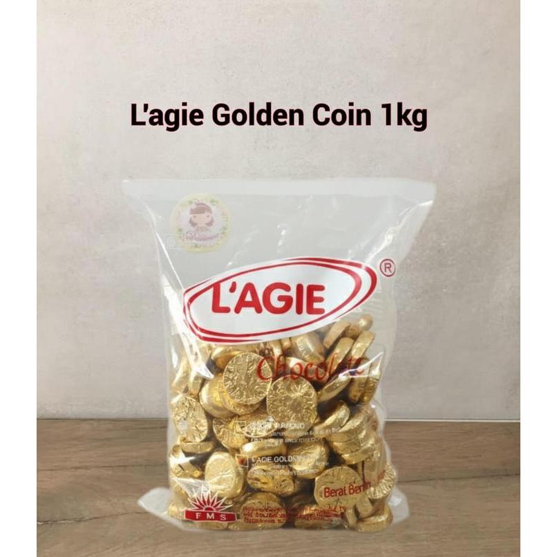 Cesso.Shop- Coklat Lagie Golden Coin Isi Kismis Lagie Koin ( Tds )