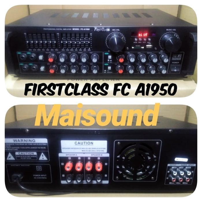 Ampli Firstclass Fc A1950 Amplifier Fc A 1950 #Gratisongkir