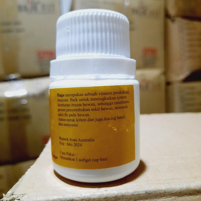 Promo FLUGO obat flu kucing aman untuk kucing hamil