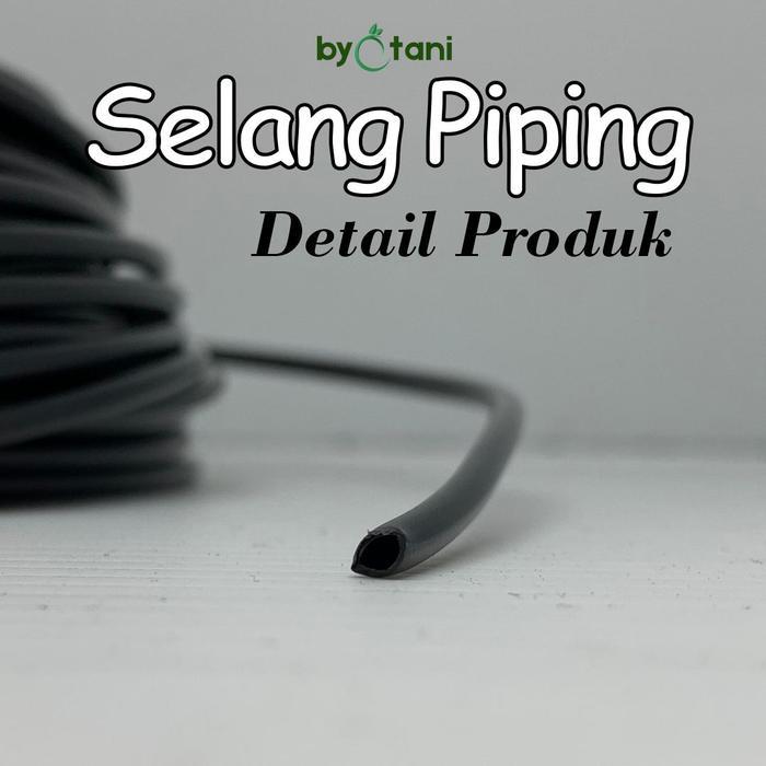 Selang Drip 7 Mikron 300 Meter + 2 Selang Piping (Paket Bundling) Pipa IrasiTetesOtomatis Tanaman