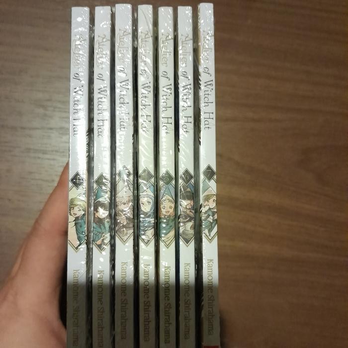 Komik Atelier Of Witch Hat Set Vol 1-7 Segel Ori