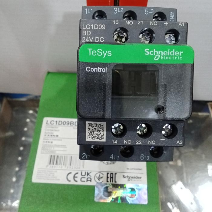 kontaktor Schneider lc1d09bd 24vdc 3phase/kontaktor Schneider lc1d09BD