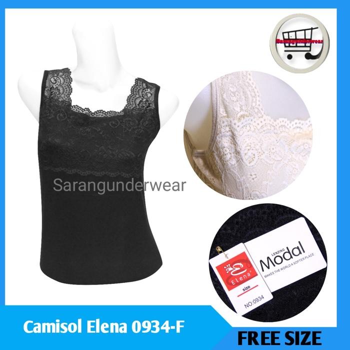 Camisol Wanita ELENA 0934 free size isi 1pcs Lenzing Modal best seller
