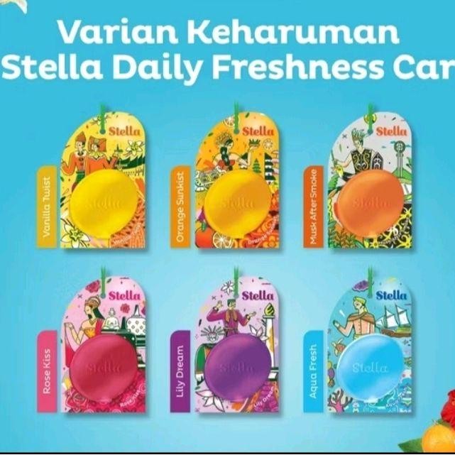 stella daily car+indoor pewangi mobil gantung