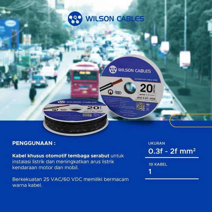 e1n8- Avss 0.3 F Mm2 20 Meter - Kabel Otomotif Wilson Cables