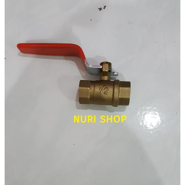 Do- Ball valve kuningan 1/2"/ ballvalve/ stop kran 1/2" kuningan