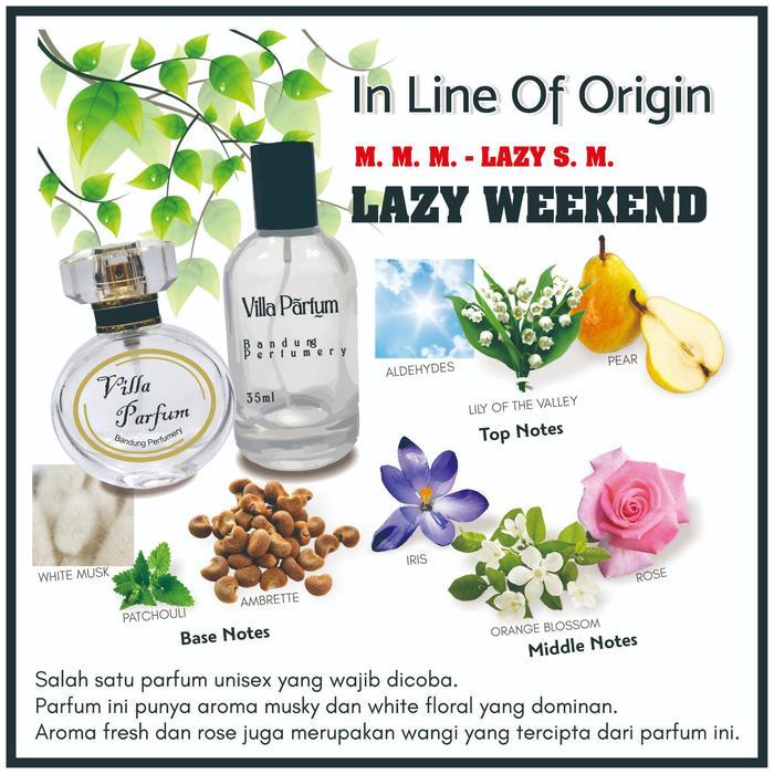 SALE Parfum Marigela-Lazy Sunday( Lazy Weekend ) villaparfum