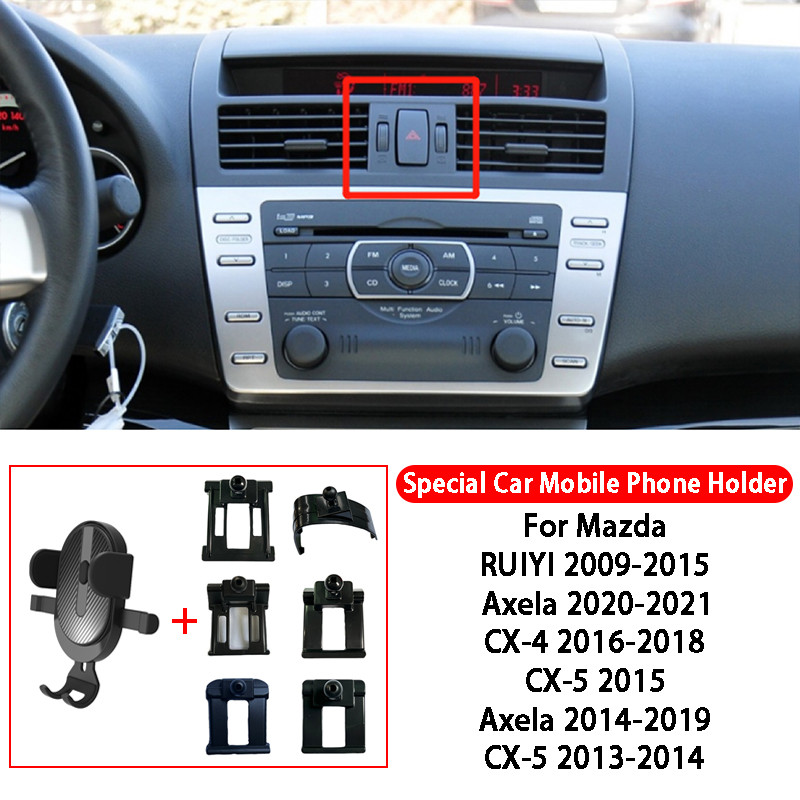 Fit For Mazda RUIYI Axela CX-4 CX-5 Car Phone HolderGPS Holder