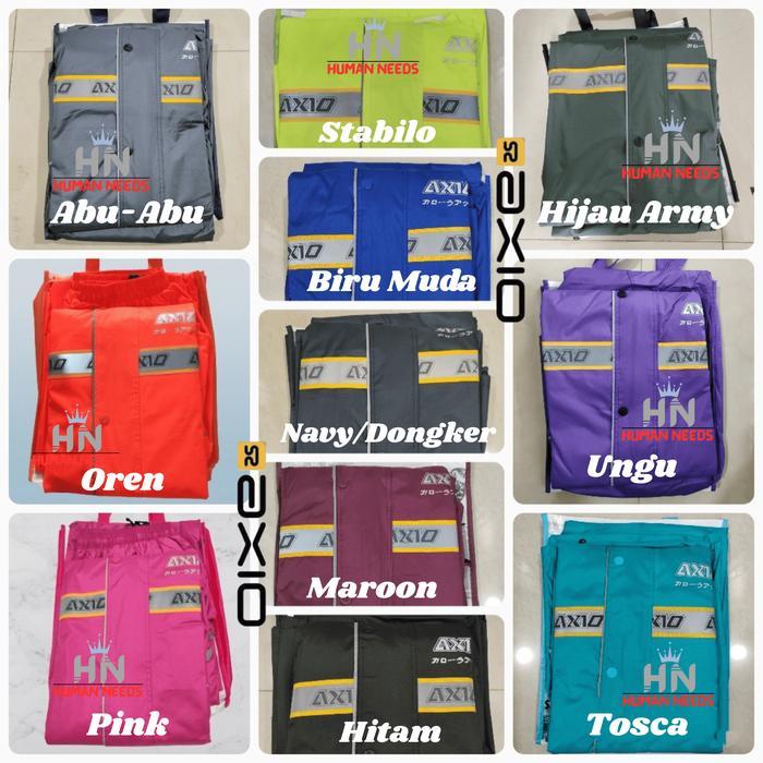 Promo  Jas Hujan Axio 882 Europe Original 100% Raincoat Mantel Mantol Ujan