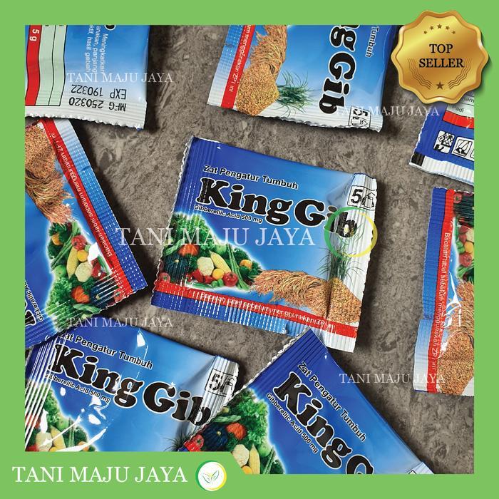 Pupuk ZPT KingGib Tablet 5 gram King Gib Ga3 Giberelin Asam Giberelat Big Grow Pelebat Buah