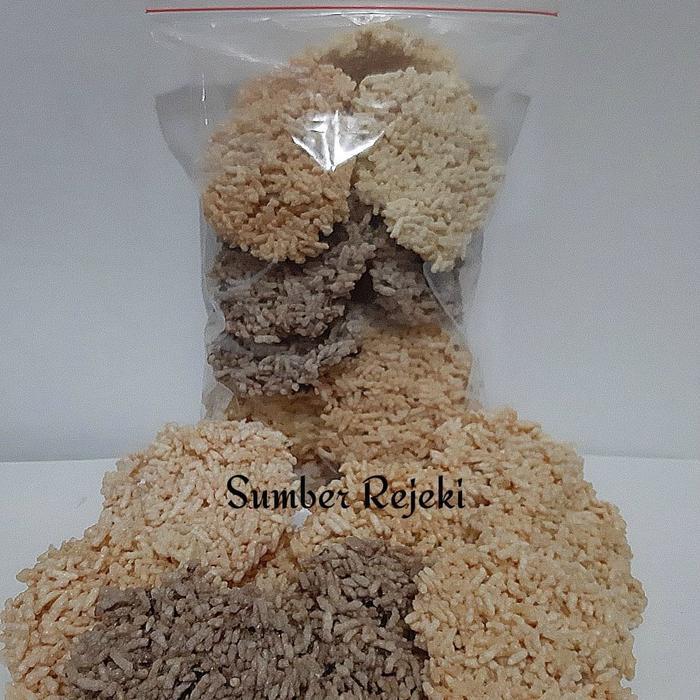 o4mi- Rengginang Matang Mateng Bukan Mentah + Toples Terasi Bawang Original