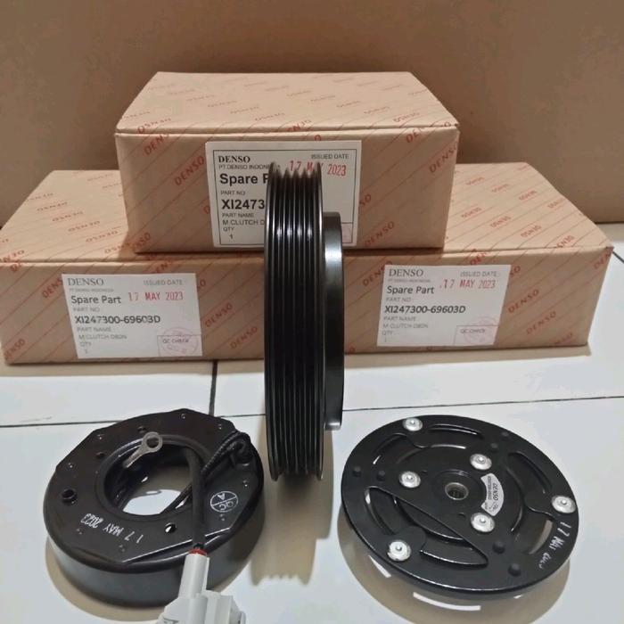 Magnet clutch yaris lama bakpao puli pulley kompresor ac yaris lama Bakpao