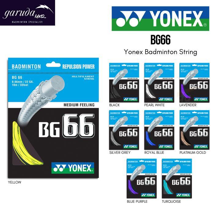 Senar Badminton Yonex Bg66 Senar Bulutangkis Yonex Bg-66 Original