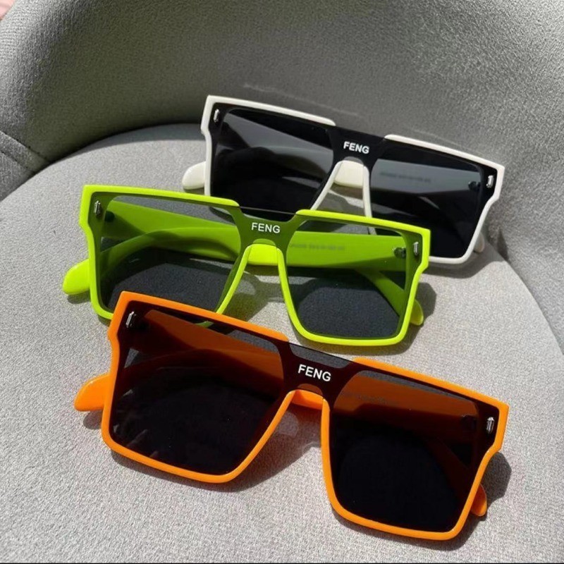 3Pcs Vintage Square Frame Sunglasses Elegant Light Luxury Style Sunscreen Fashion Sunglasses