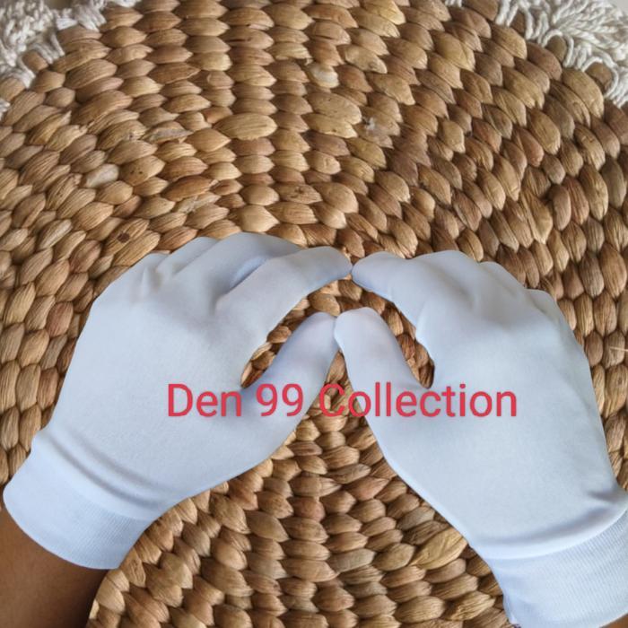 1 Lusin / 12 Pasang Kaos Tangan Paskibra , Sarung Tangan Paskibra ,Upacara ,Drumband ,Pramuka ,