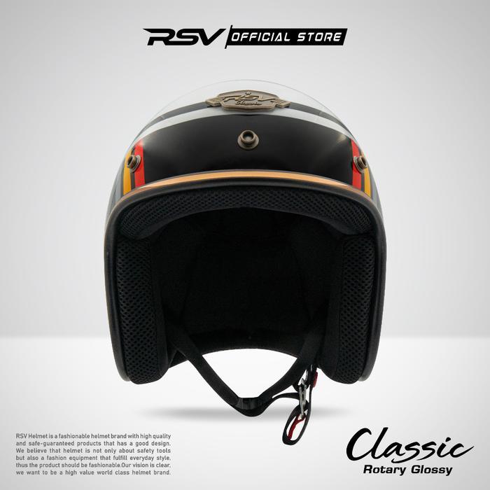 HELM BOGO CLASSIC MOTIF ROTARY GLOSSY - RSV HELMETS