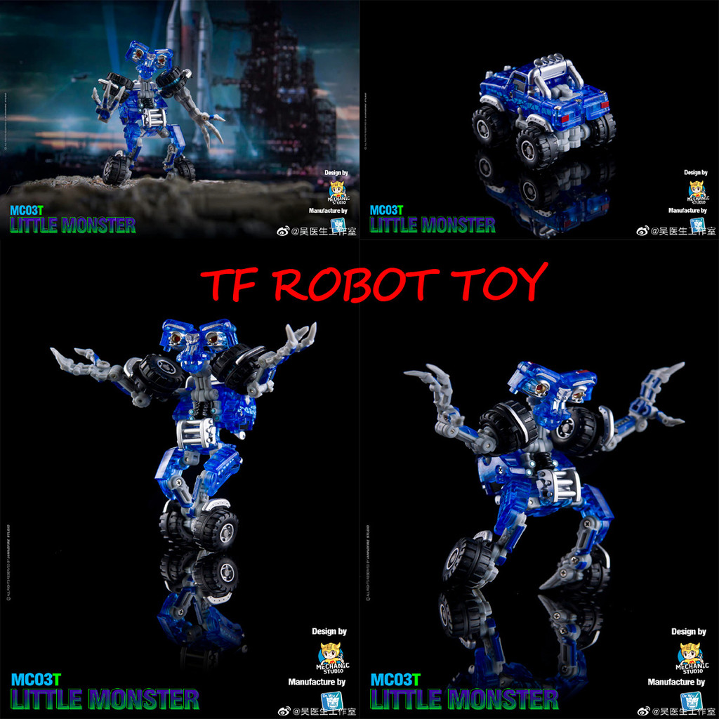 In Stock Transformation Dr. Wu Mc03T Mc-03T Wheelie Little Monster Mo Version Deformation Toy El