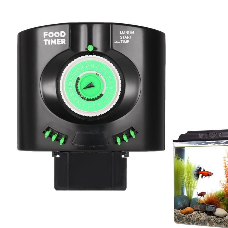 Automatic Fish Feeder Firmly Fixed Electric Auto Fish Feeder Intelligent Automatic Feeder ornamental