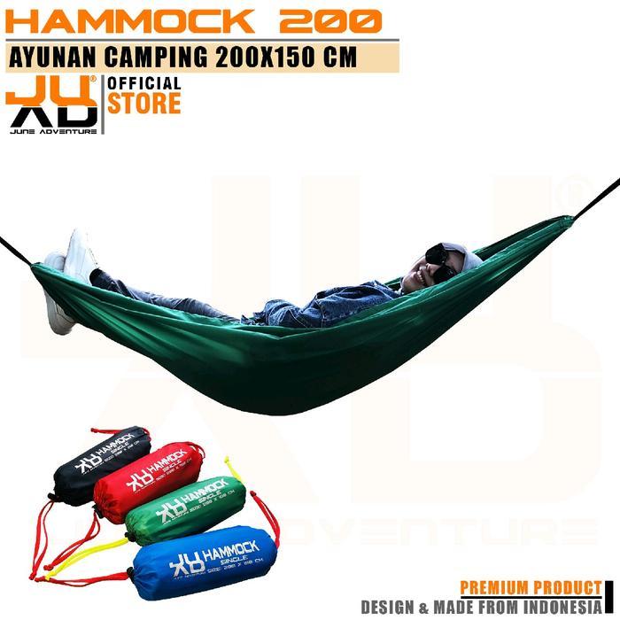 Eiger - hammock ayunan single 200x150 cm original june adventure hammock camping includ webbing