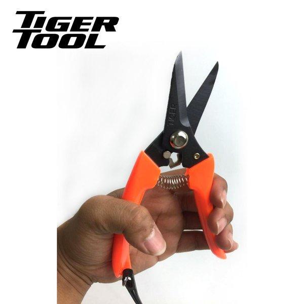 Terlaris Gunting Holo Dahan Rantng Tanaman Serbaguna Tiger 7" 702 Bengkok