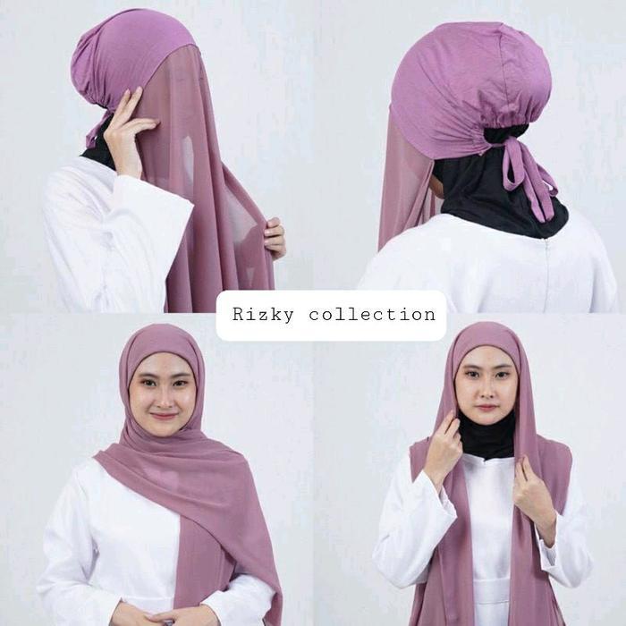 Pashmina INNER TURKISH/Pashmina INNER CERUTY BABYDOL/pashmina instan/Pashmina inner tali Panjang