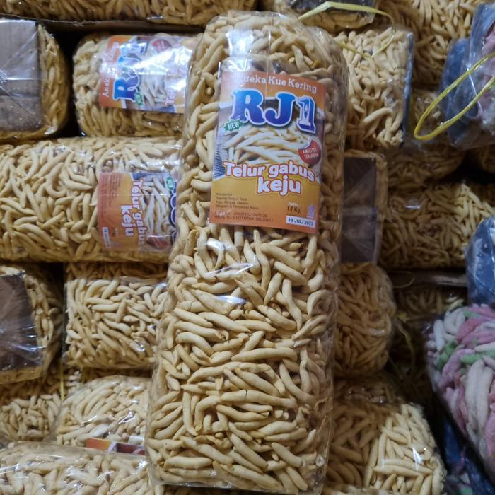 Telur Gabus Keju Rj1/ Cendol Keju 1 Bal Terbaru