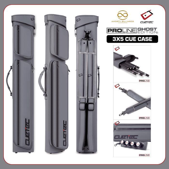 Cuetec Proline 3 x 5 Hard Case / Tas Billiard