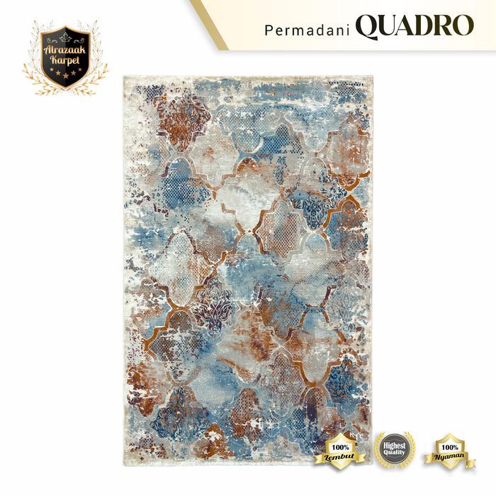 Karpet Permadani Quadro Abstrak Minimalis 160x230