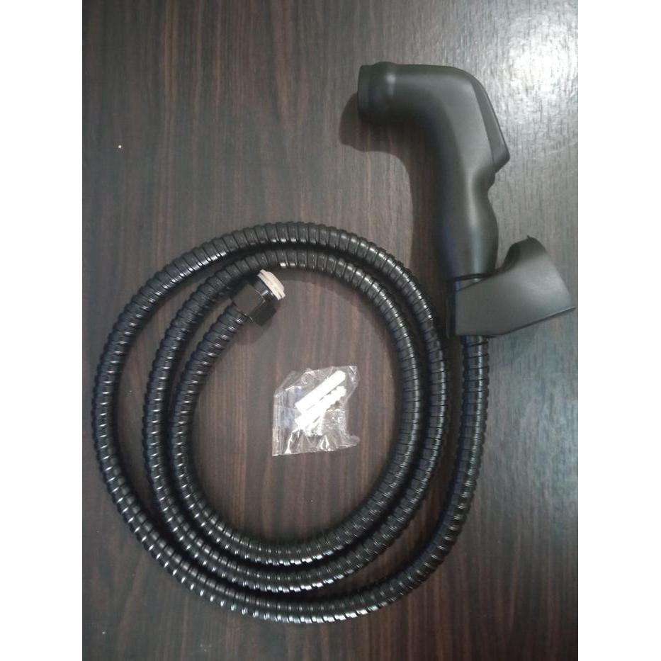 PALOMA - Jet Shower Toilet Hitam Black Bidet closet Set Shower Cebok Lengkap