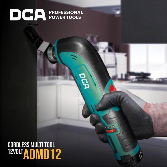 DCA Cordless Multi Tool / Alat Multi Baterai 12Volt ADMD12