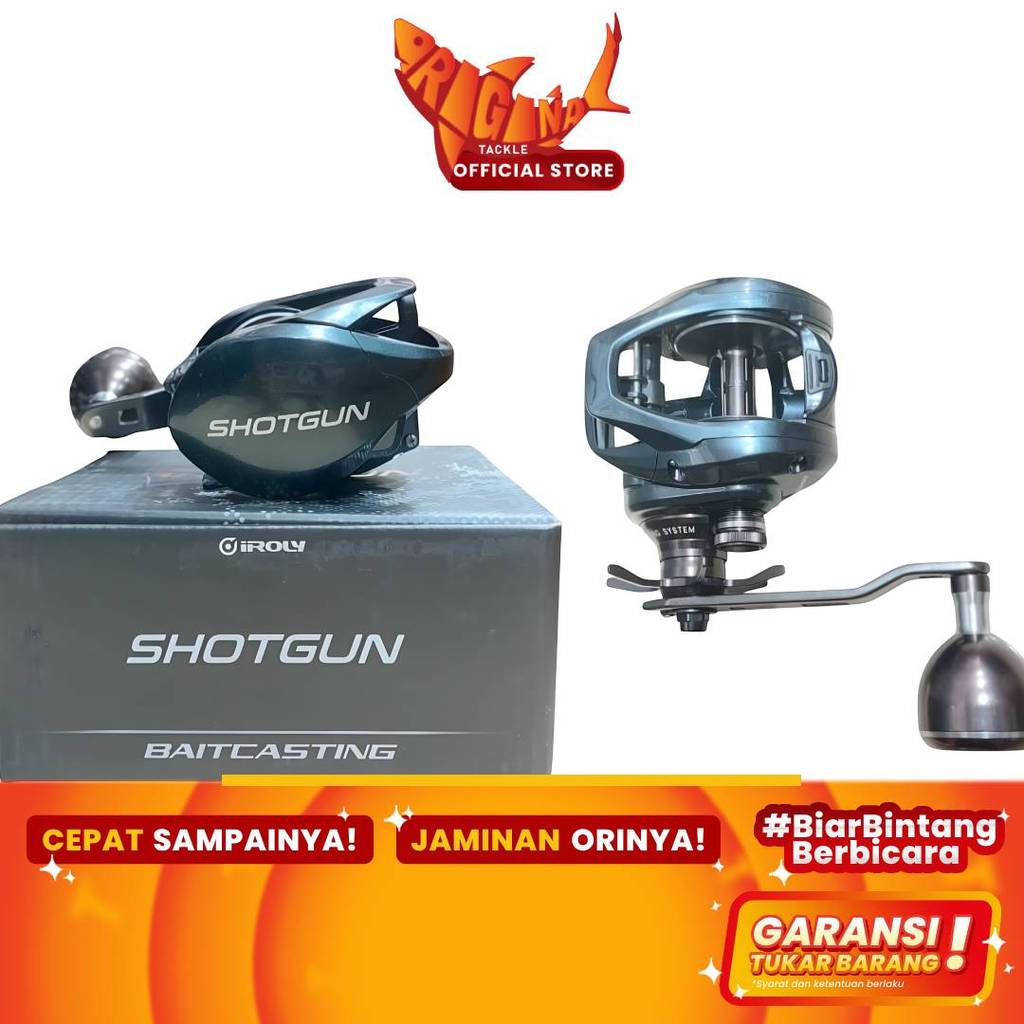 Reel Pancing Baitcasting Iroly Shotgun Carbon