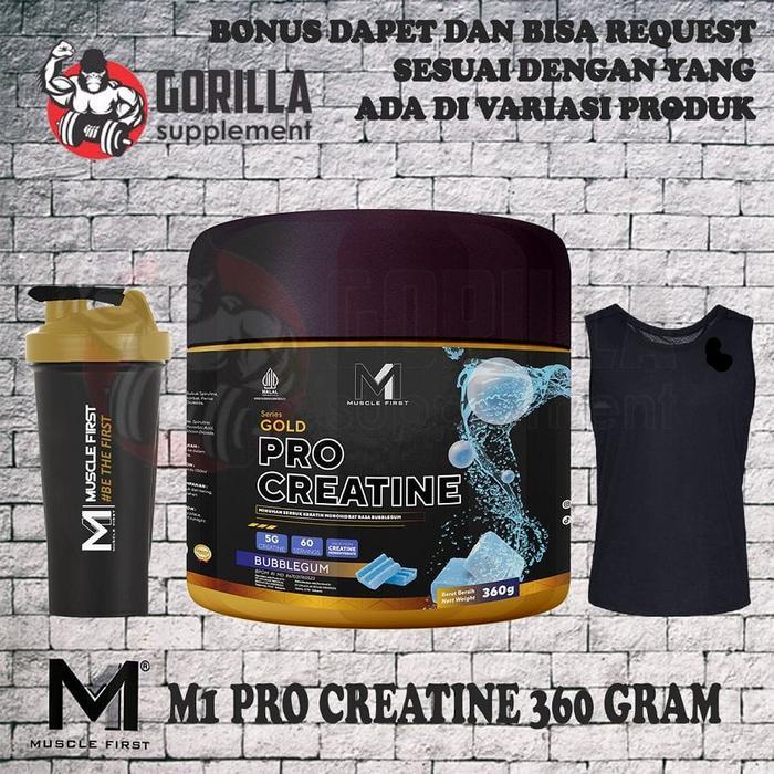 TERMURAH Muscle First Pro Creatine Monohydrate Pure Creatine M1 Muscle First READY STOCK