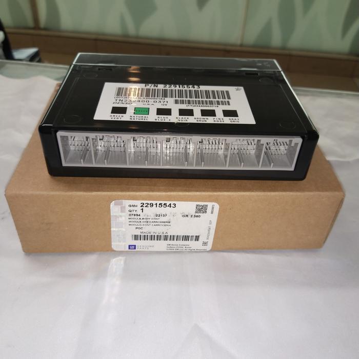 Body Control Module Bcm Captiva Diesel Nfl Ori Gm 22915543