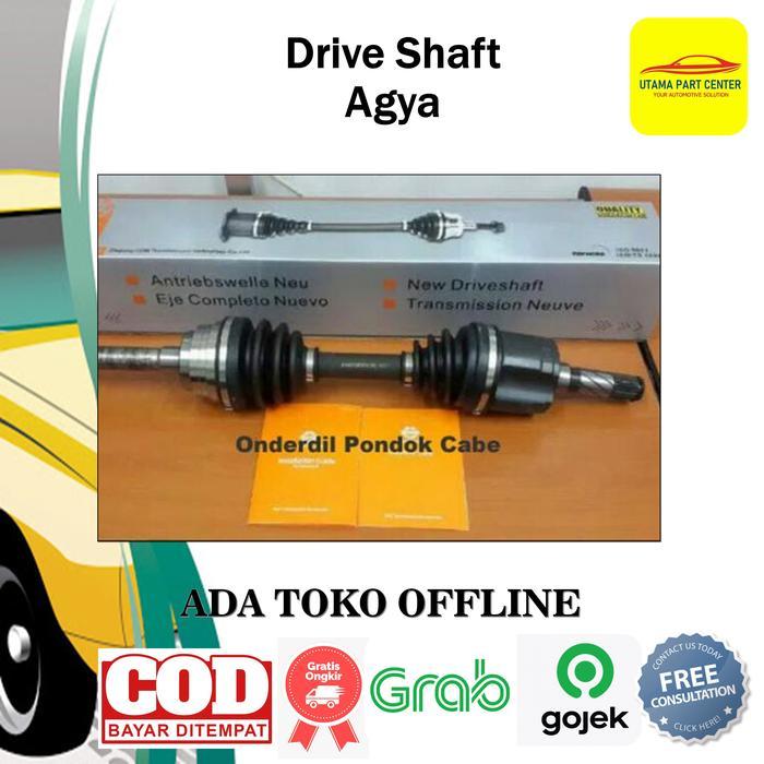Driveshaft Drive Shaft Agya Cv Joint As Roda Komplit Agya