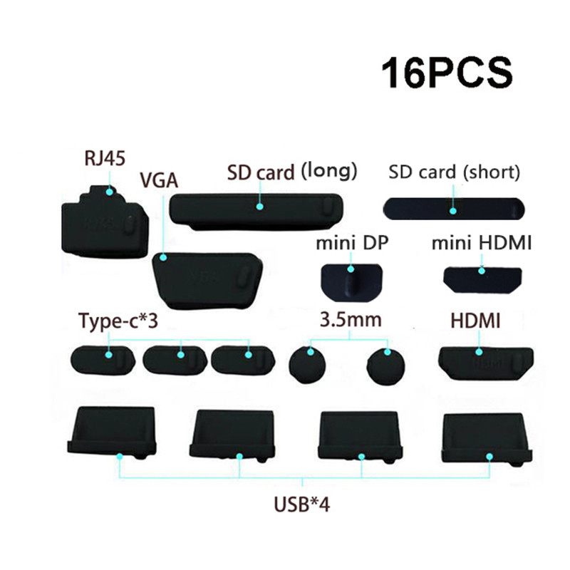 Anti-dust Plug Notebook Dustproof Stopper Laptop Universal USB Dust Plug Computer Interface