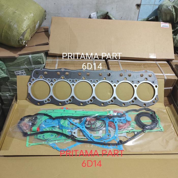 Paking Full Set Fuso 6D14 Packing Gasket Kop Full Set Fuso 6D14