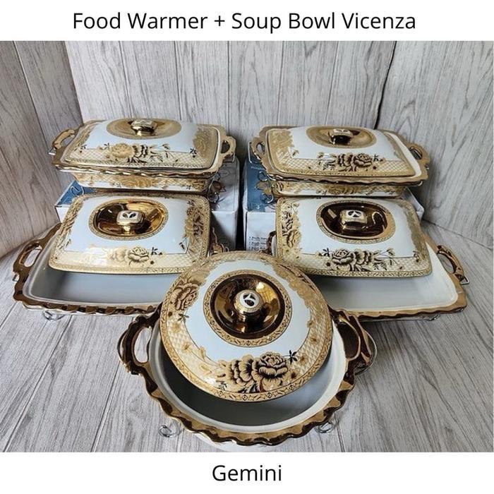 Vicenza Prasmanan Keramik Set 5 Motif Gemini