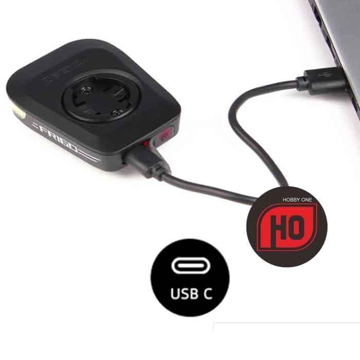 Termurah RAVEMEN FR160 380mAh 160 Lumen USB-C Front Bike Headlight - Lampu Led Depan Sepeda