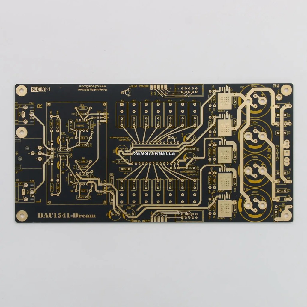 HiFi 1PC TDA1541 Stereo Auido Decoder Board PCB Coaxial Optical USB DAC