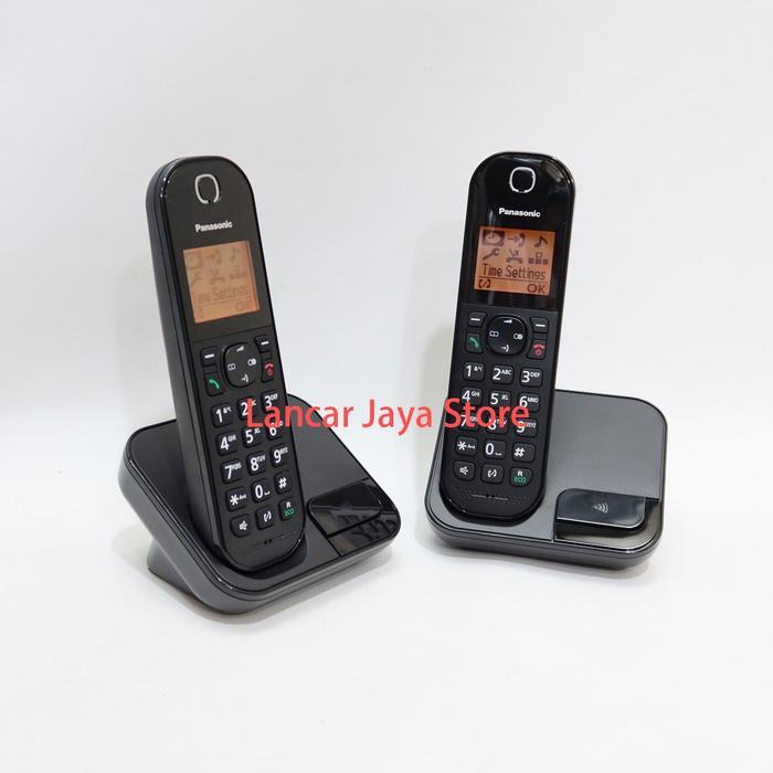 Baru Telepon Wireless Panasonic Kx-Tgd312 Used Intercom 2 Handset